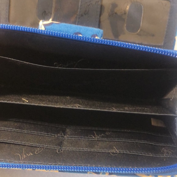 Vera Bradley blue wallet - Picture 5 of 12